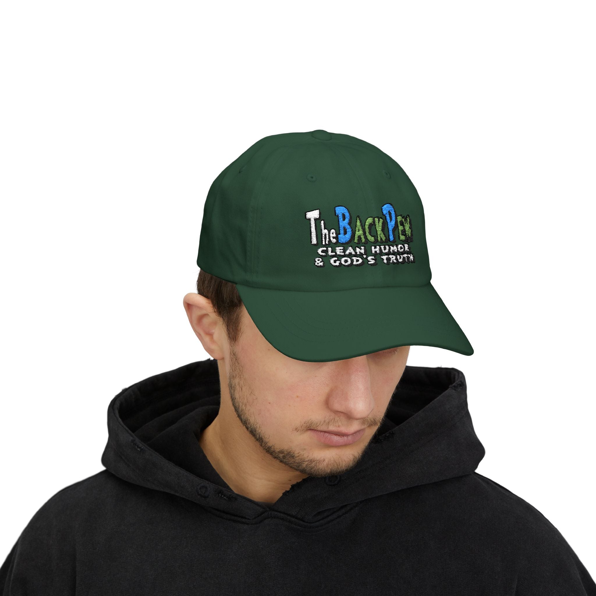 The Back Pew Cap - Clean Humor & God's Truth for your Head