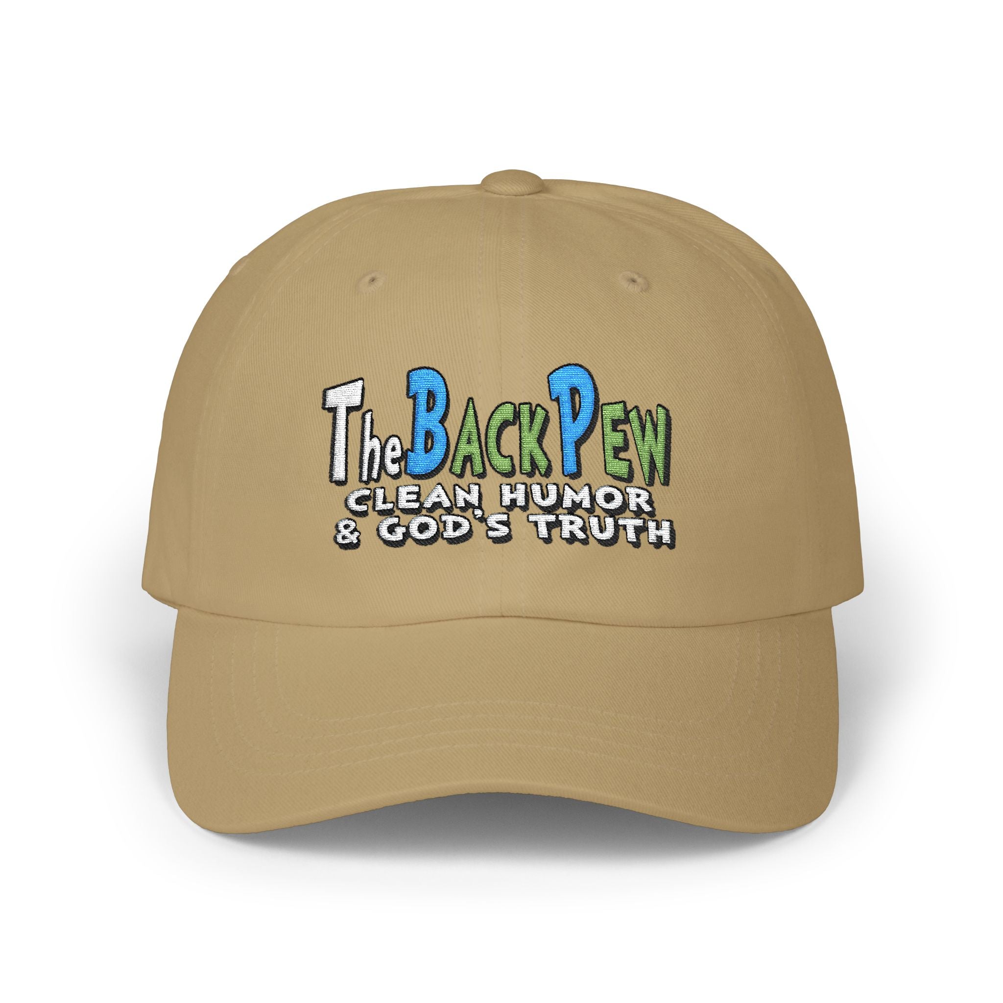 The Back Pew Cap - Clean Humor & God's Truth for your Head