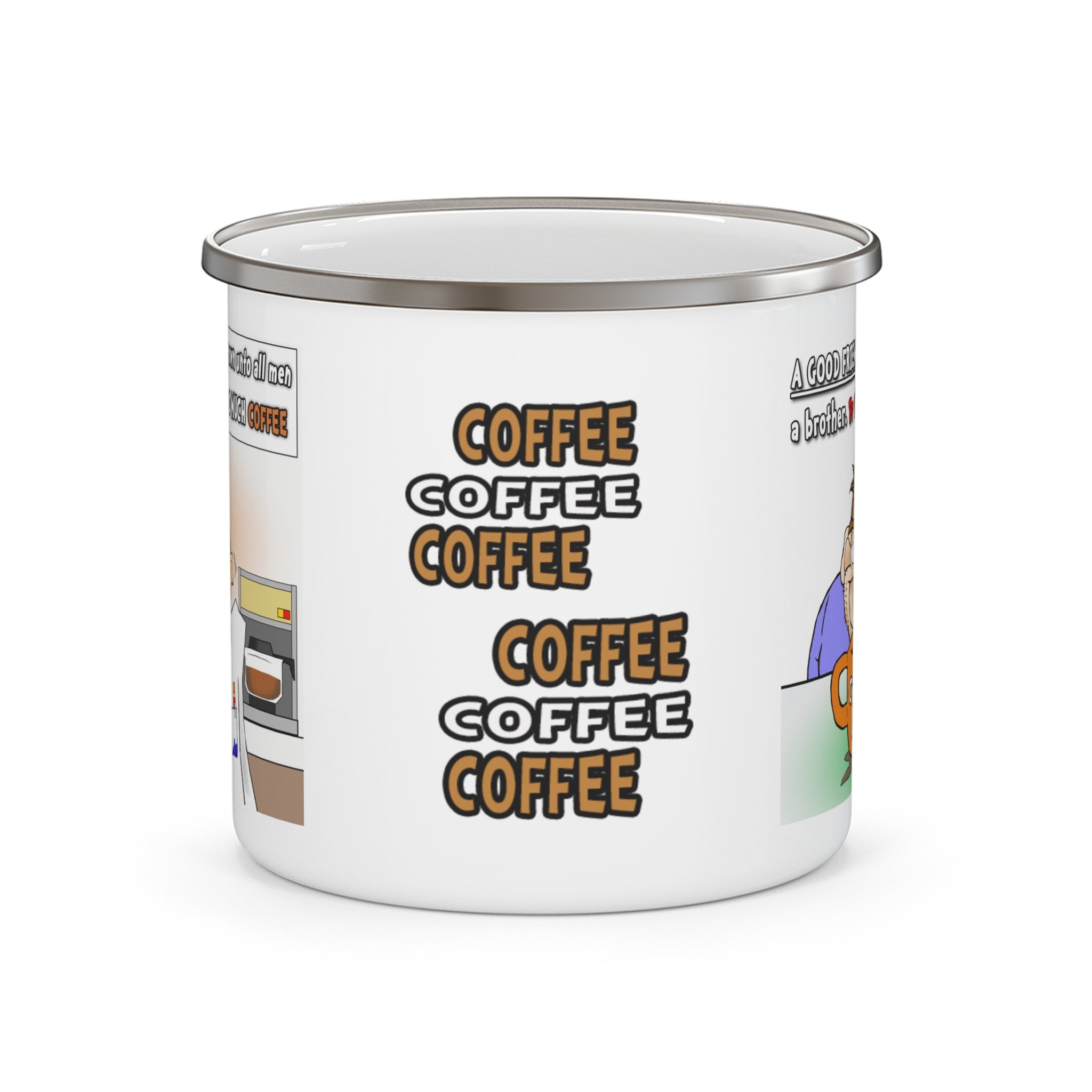 The TOO MUCH or NOT ENOUGH Coffee Mug — Too much coffee? Not enough?... or in the coffee zone