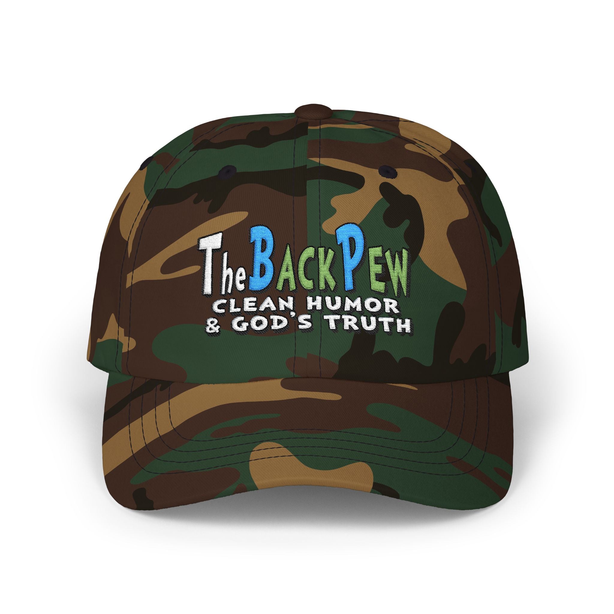 The Back Pew Cap - Clean Humor & God's Truth for your Head