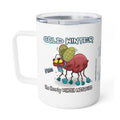 COLD Winter HOT Coffee Mug — 10oz Travel Tumbler