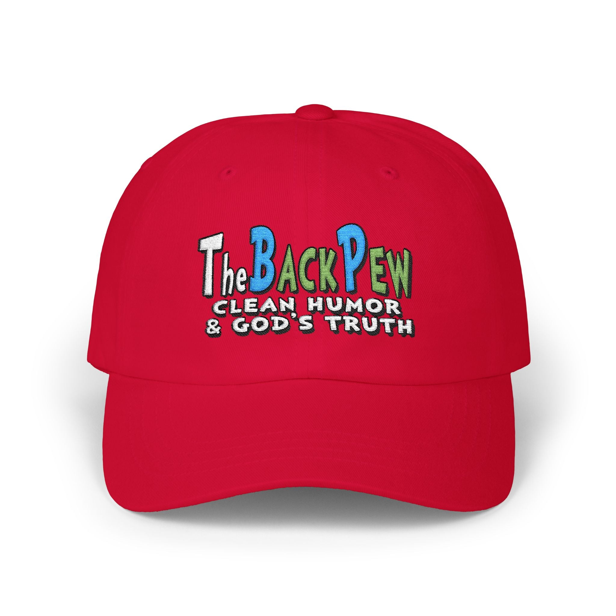 The Back Pew Cap - Clean Humor & God's Truth for your Head