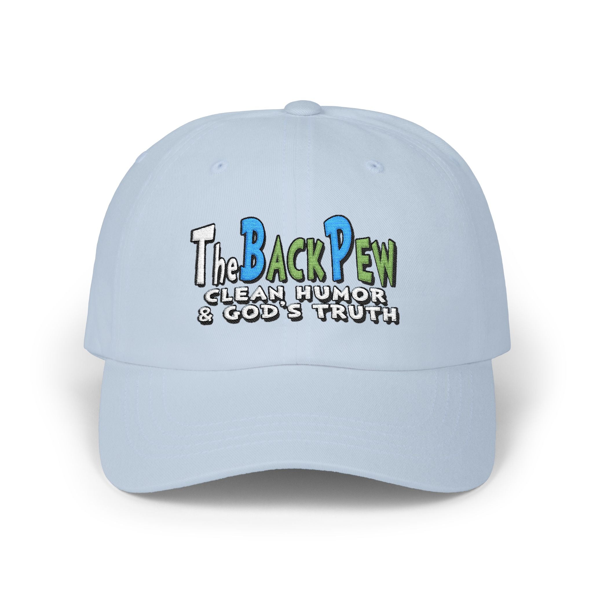 The Back Pew Cap - Clean Humor & God's Truth for your Head