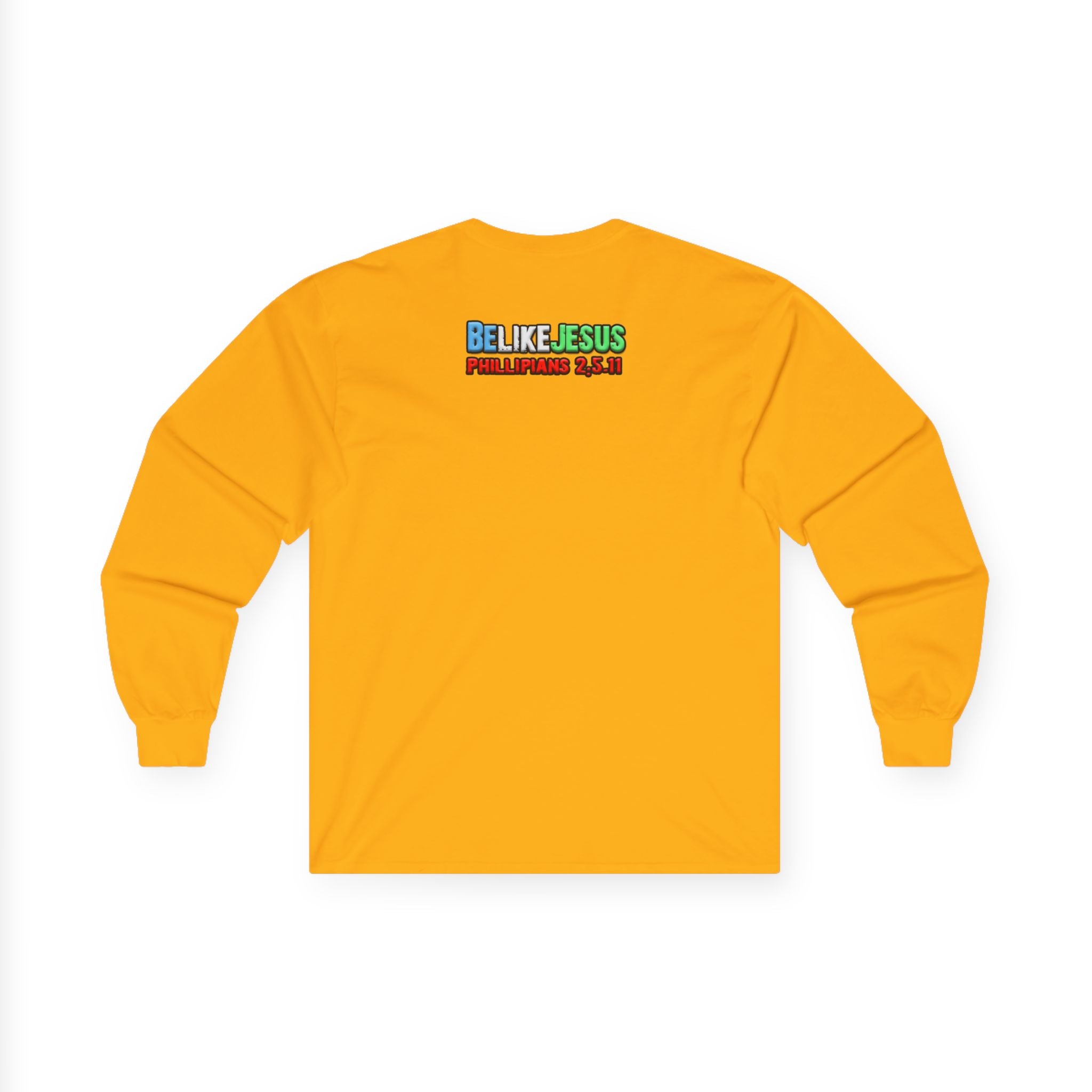 Jesus 'Wanted' Long Sleeve Tee — "Be Like Jesus" Faith Graphic Shirt