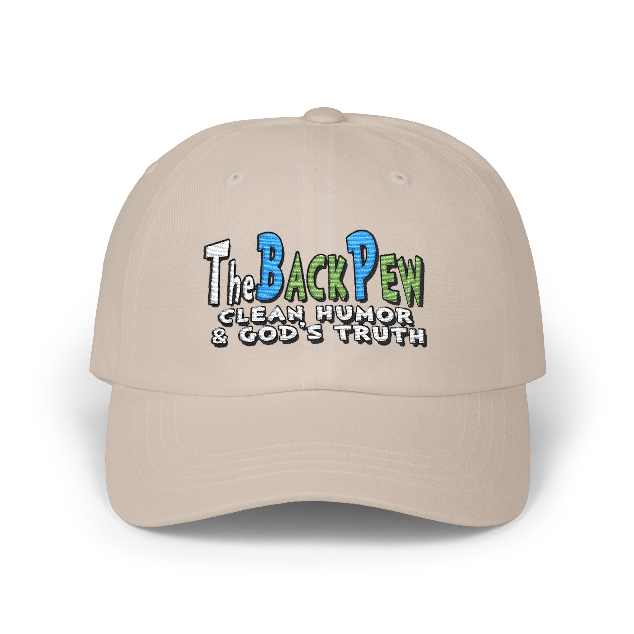 The Back Pew Cap - Clean Humor & God's Truth for your Head