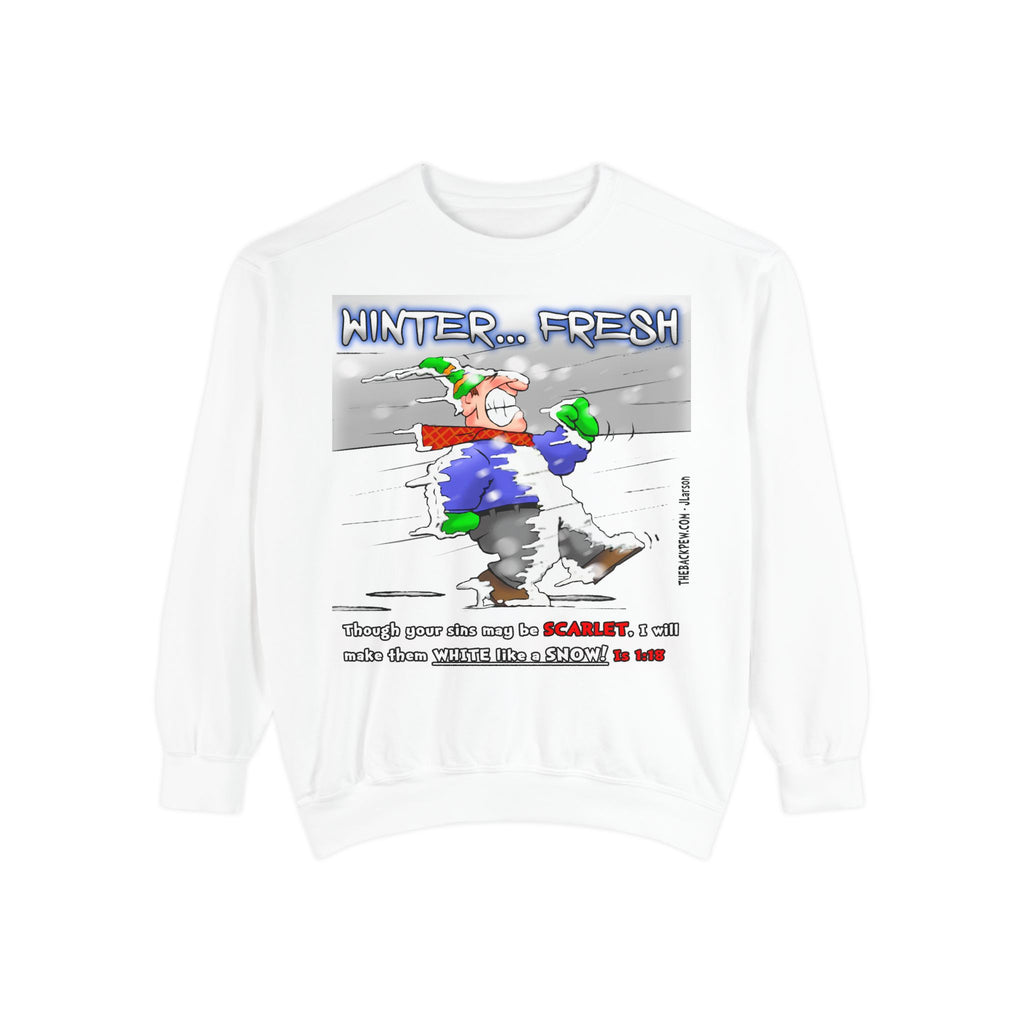 WINTER FRESH Sweatshirt — Winter, BRING IT ON