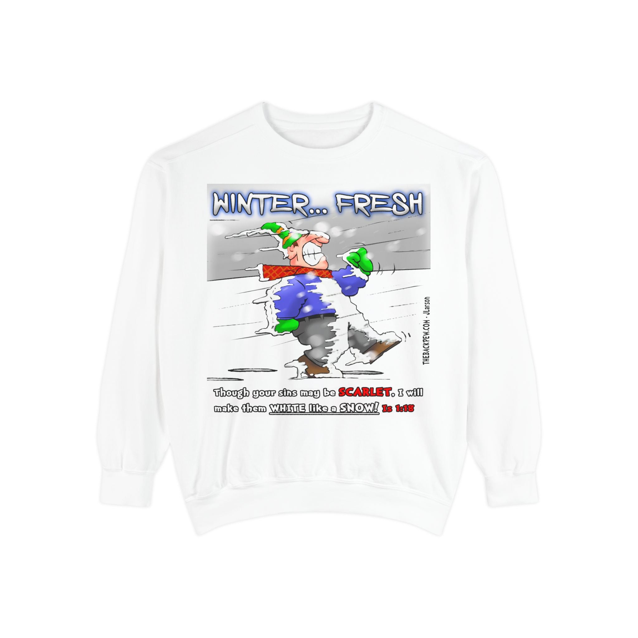 WINTER FRESH Sweatshirt — Winter, BRING IT ON