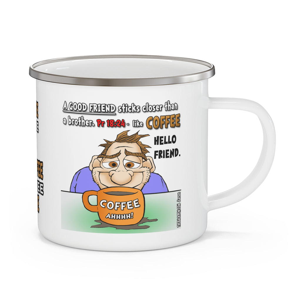 The TOO MUCH or NOT ENOUGH Coffee Mug — Too much coffee? Not enough?... or in the coffee zone