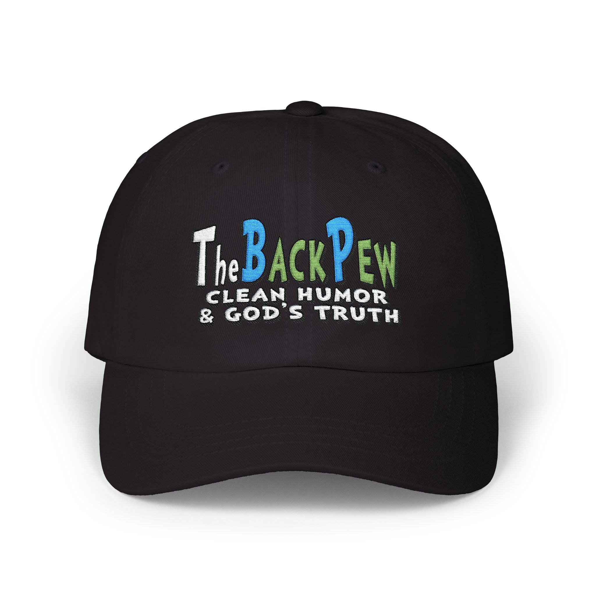 The Back Pew Cap - Clean Humor & God's Truth for your Head